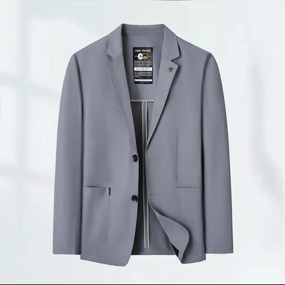 Spring-Summer-Fall Light Style Korean Men's Fashion Stylish, Dashing, Versatile Business Casual Sun Protection Suit