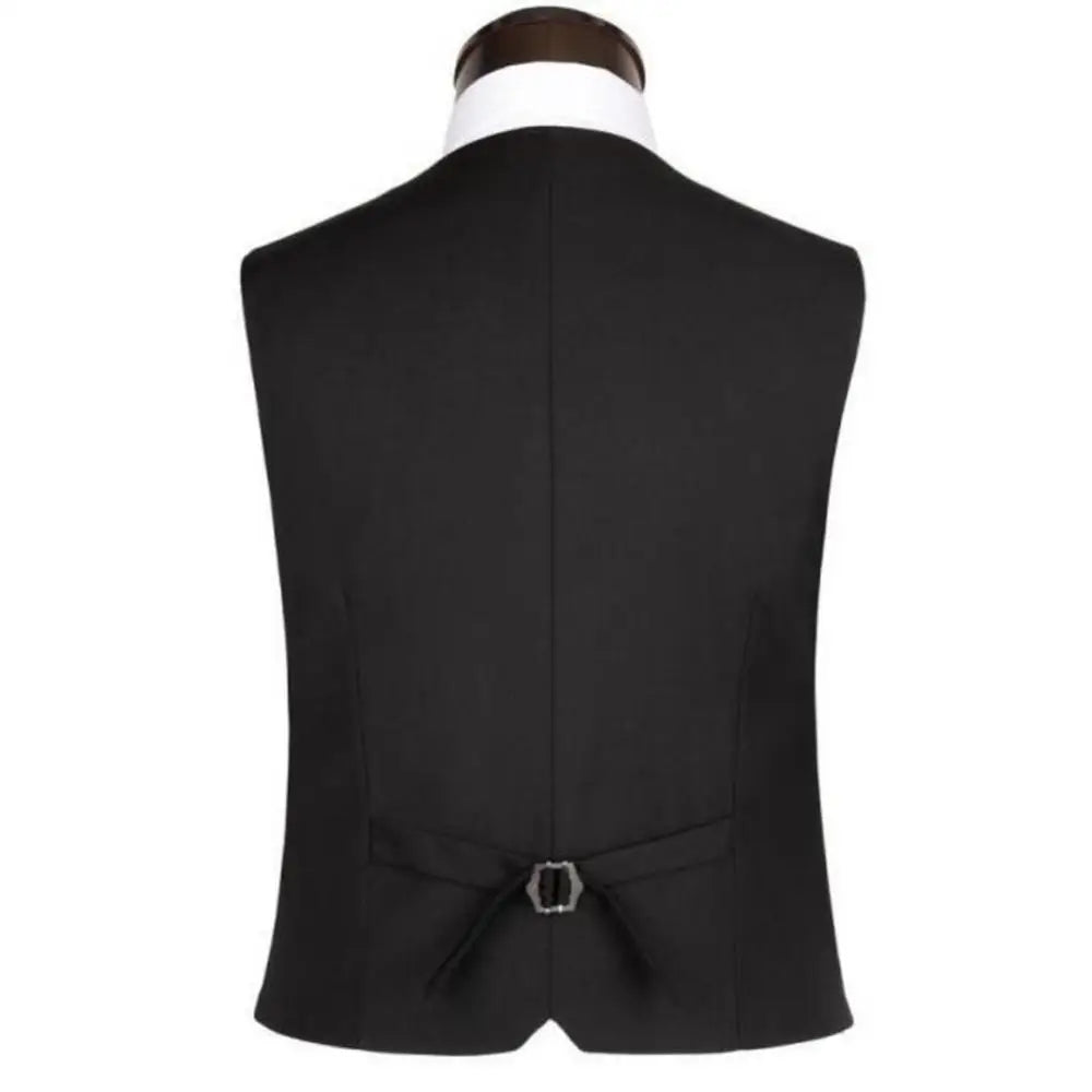 Men's Suit Vest – Single Breasted Slim Fit Dress Waistcoat for Formal & Smart Casual Occasions