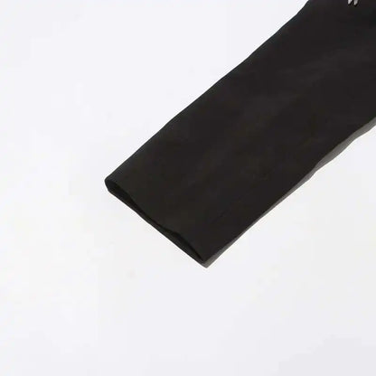 Sexy Stylish Coats 2025 Spring Autumn New Women Diamonds Nail Bead Heavy Waist Exposed High Sense Long Sleeve Blazer HK3760