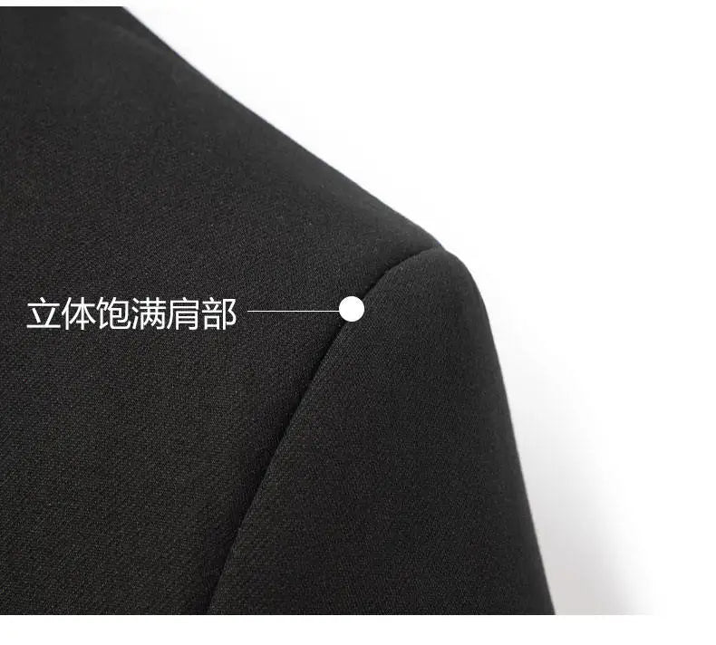 Blazer's New Men's Fashion Outdoor Travel Camping Youth Wedding Versatile, Hosting Campus Slimming Casual Korean Version Blazer