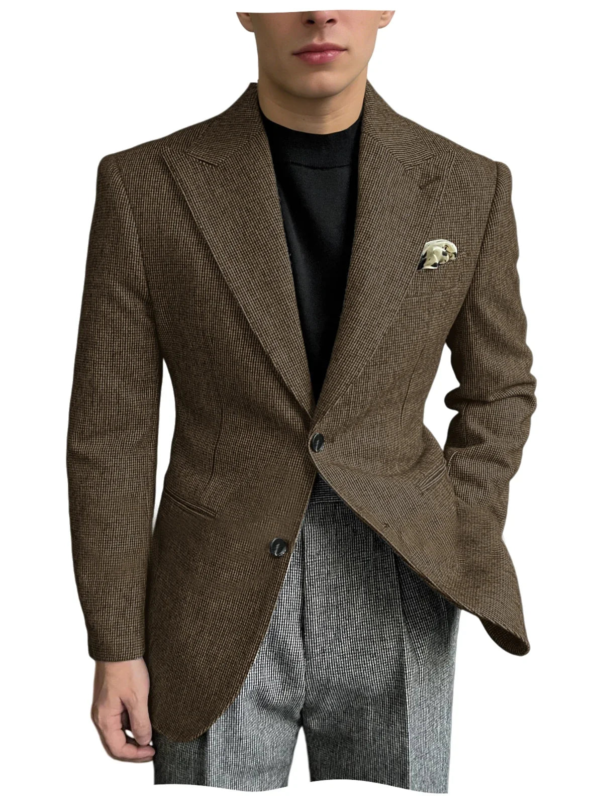 Men's Suit Jacket Formal Suit Blazer Single Breasted Slim Fit Business Banquet Work Wear Man wedding Coat jackets spring fall