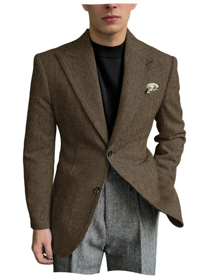Men's Suit Jacket Formal Suit Blazer Single Breasted Slim Fit Business Banquet Work Wear Man wedding Coat jackets spring fall
