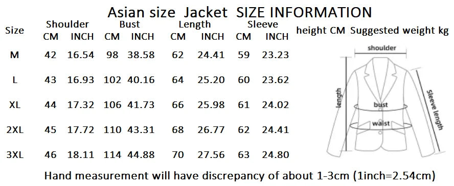 2026 Blazer Fashionable Outdoor Travel Youthful Wedding Versatile Printed Fabric Host Slim-fit Casual Lightweight Men's Blazer