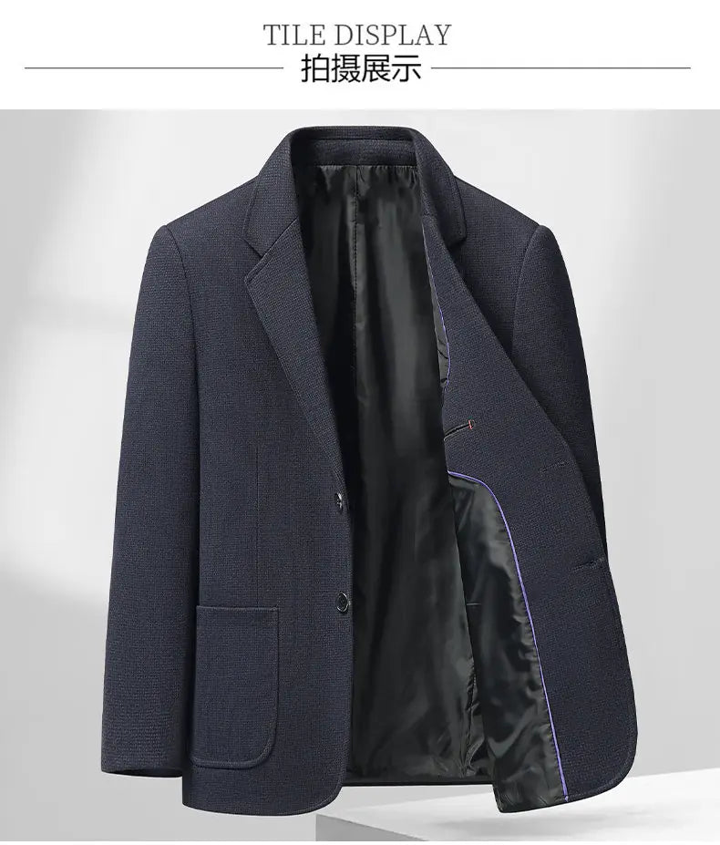 High-quality, fashionable and stylish new autumn and winter casual suits for men, business trendy small suits