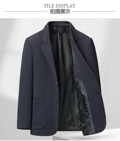 High-quality, fashionable and stylish new autumn and winter casual suits for men, business trendy small suits