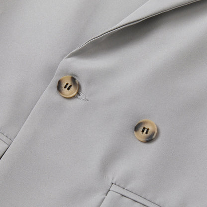 Spring/Summer New Men's Suit Business Casual Simple Men's Suit Jacket Soft and Breathable Anti-Wrinkle Men's Shirt