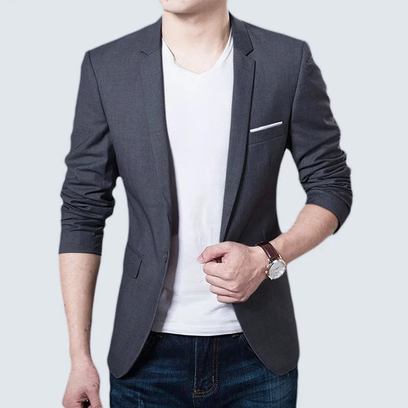 Classic Men's blazer Oversized Wedding Suit Jackets Korean Style Business Casual Blazers Man Clothing Dress Jacket 7XL