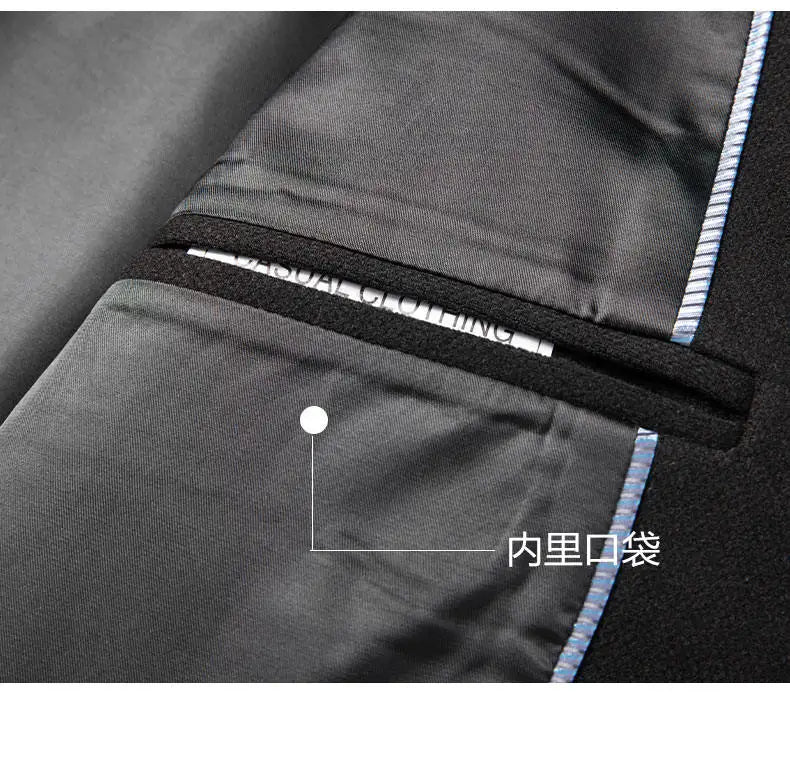 Blazer's New Men's Fashion Outdoor Travel Solid Color, Youthful Wedding, Hosting, Campus Slimming, Casual Korean Version Blazer