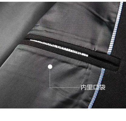 Blazer's New Men's Fashion Outdoor Travel Solid Color, Youthful Wedding, Hosting, Campus Slimming, Casual Korean Version Blazer