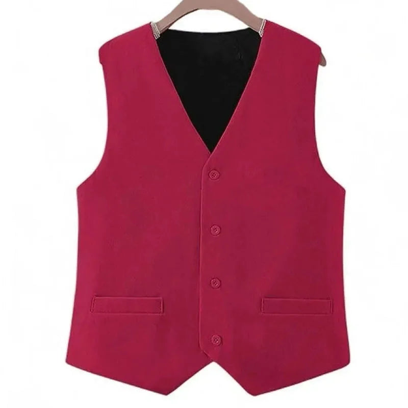 Spring Femme Casual Short Waistcoat Korean Ladies Fashion Large Size 5XL Cardigan Vest Autumn Women V Neck Loose Suit Sleeveless