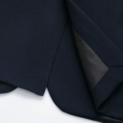 Women's Solid Color Blazer Coat Long Sleeve Front Button Office Wear Casual Chic Outerwear Top