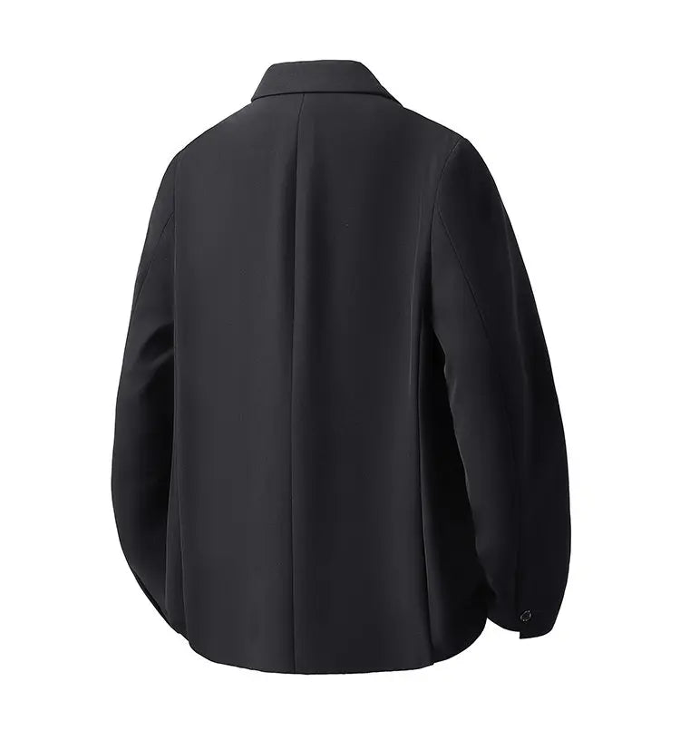 Luxury High Quality Designer Mens Suit Yamamoto Style Chaqueta De Hombre Elegantes Cool Black Streetwear Man Blazer Jackets Coat