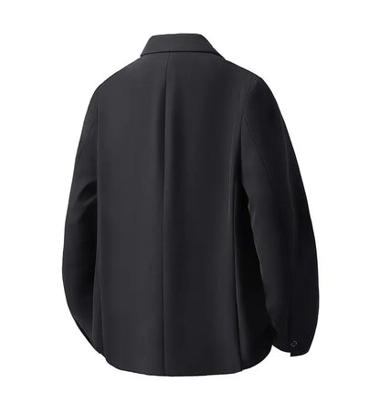 Luxury High Quality Designer Mens Suit Yamamoto Style Chaqueta De Hombre Elegantes Cool Black Streetwear Man Blazer Jackets Coat