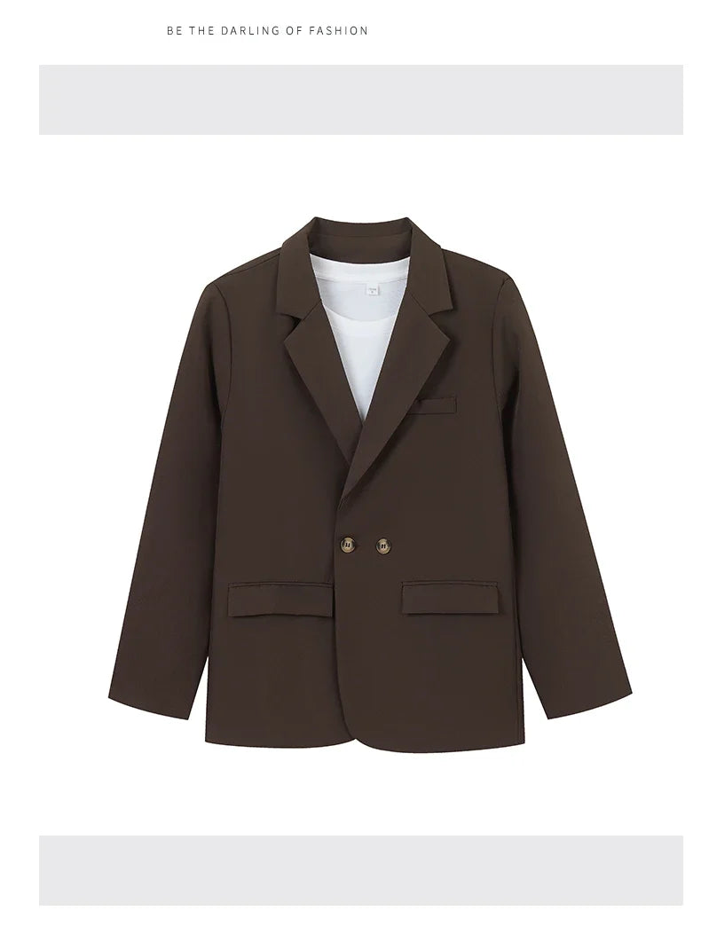 Spring/Summer New Men's Suit Business Casual Simple Men's Suit Jacket Soft and Breathable Anti-Wrinkle Men's Shirt