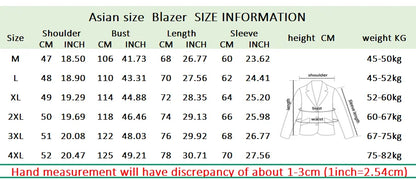 New High-End Soft Comfortable Men's Blazer Slim Fit Fashion Jacket For Young Men Daily Casual Home Wear Outerwear