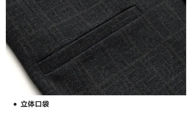Blazer Outdoor Men's Casual, Fashionable, Sporty, Slimming, Trendy British Style, Versatile Business Gentleman Wedding Blazer