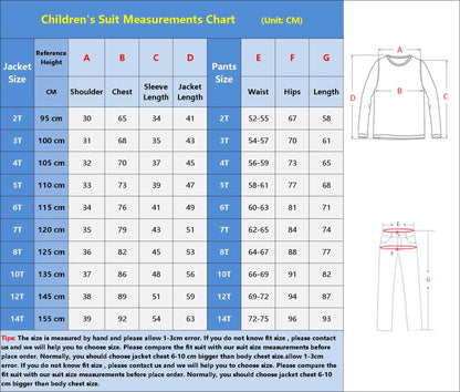 Boys Suit 3 Piece Custom Made Formal Tuxedo – Kids Blazer Vest Pants Set for Weddings & Special Occasions