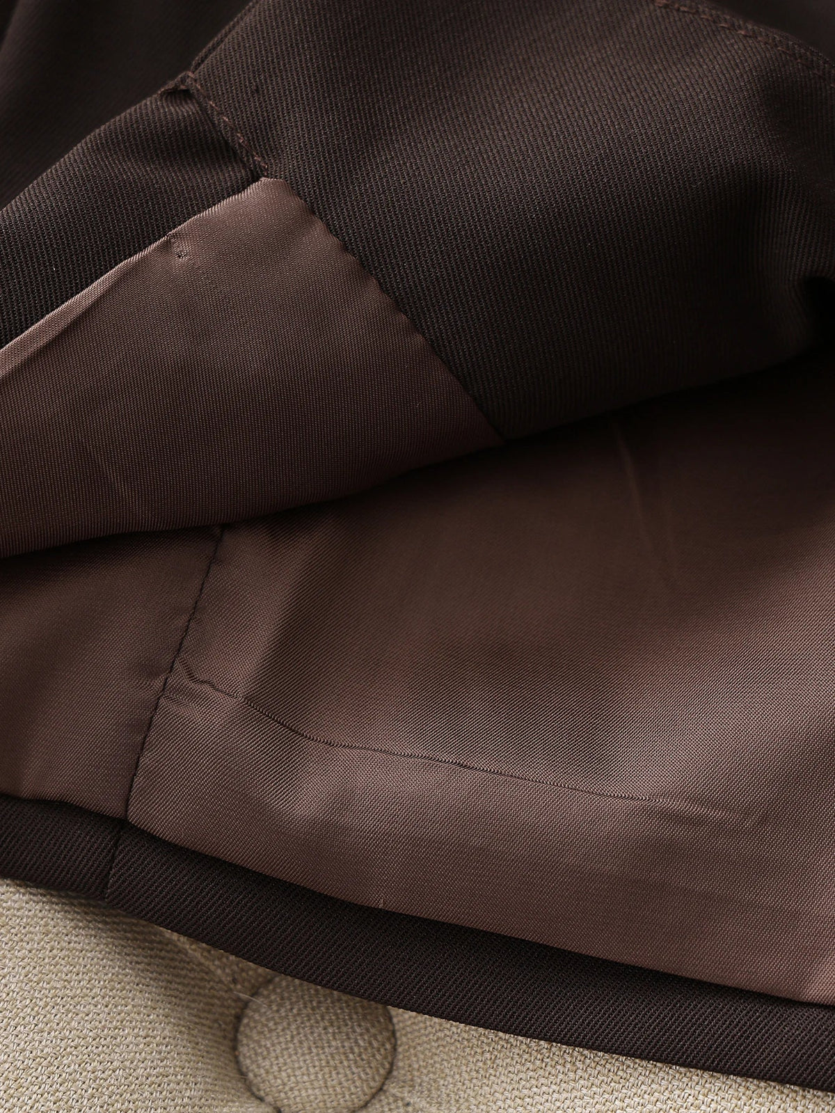 Vintage Inspired Women's Waistcoat Retro Brown V-Neck Slim Fit Suit Vest for a Classic Look，Office & Business Casual