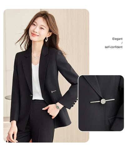 Fashionable Professional Women's Clothing High-Quality Two-Piece Pants + Jacket， Elegant Precision Spring/Summer 2026