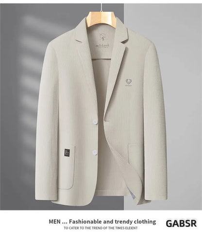 Men's High-End Business Casual Suits and Casual Smart Blazers for Young Adults and Fashionable Versatile Business Suits