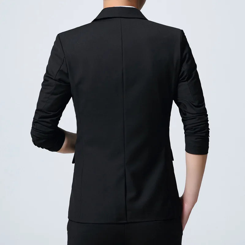Classic Men's blazer Oversized Wedding Suit Jackets Korean Style Business Casual Blazers Man Clothing Dress Jacket 7XL