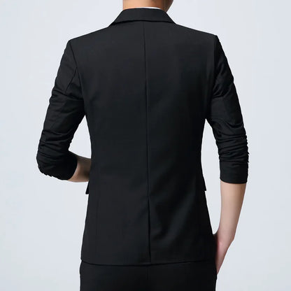 Classic Men's blazer Oversized Wedding Suit Jackets Korean Style Business Casual Blazers Man Clothing Dress Jacket 7XL