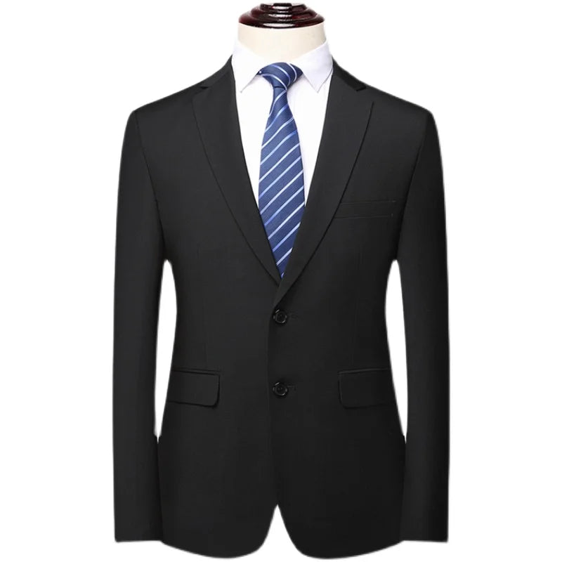 2026 Blazer Men Fashion Gentleman Business Outdoor Korean Version Travel Wedding Trend British Style Is Decorated Body Casual