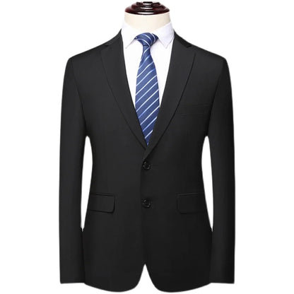 2026 Blazer Men Fashion Gentleman Business Outdoor Korean Version Travel Wedding Trend British Style Is Decorated Body Casual