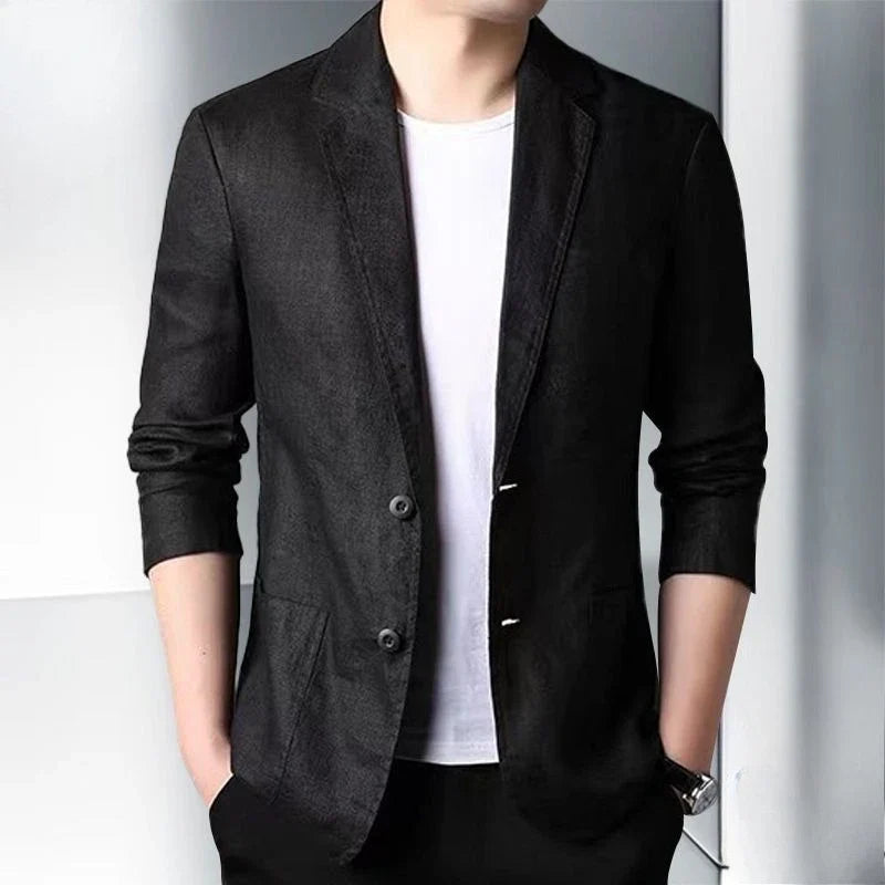 Men's Lightweight Business Casual Blazer Spring Summer Sun Protection Jacket