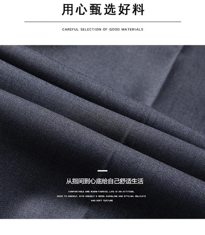 Men's 3-Piece Wedding Suit – Single Breasted, Smart Casual, Blue/Black/Gray – All Seasons