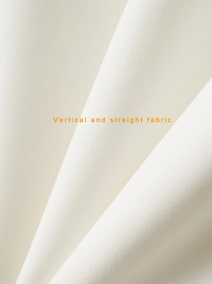 Fashionable White Short Suit Collar Vest for Women, Spring & Fall Style, Workplace Elegant, Slim and Versatile Sleeveless Vest t