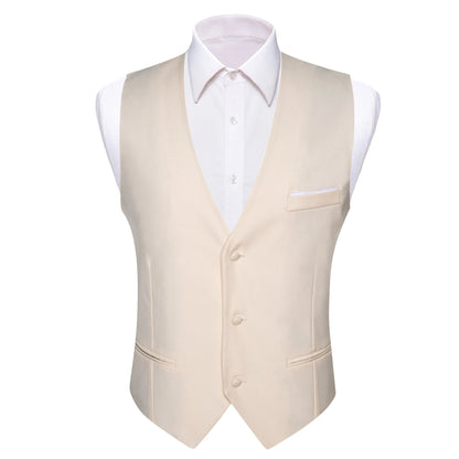Men's Slim Fit Dobby Vest – Multi-Color Formal Waistcoat for Weddings & Smart Events