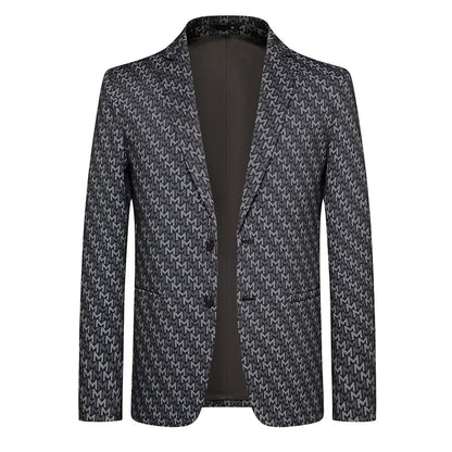 2026 Blazer New Fashionable and Slimming Middle-aged Business Casual Trend Wedding Banquet Host Men Outdoor Performance Blazer