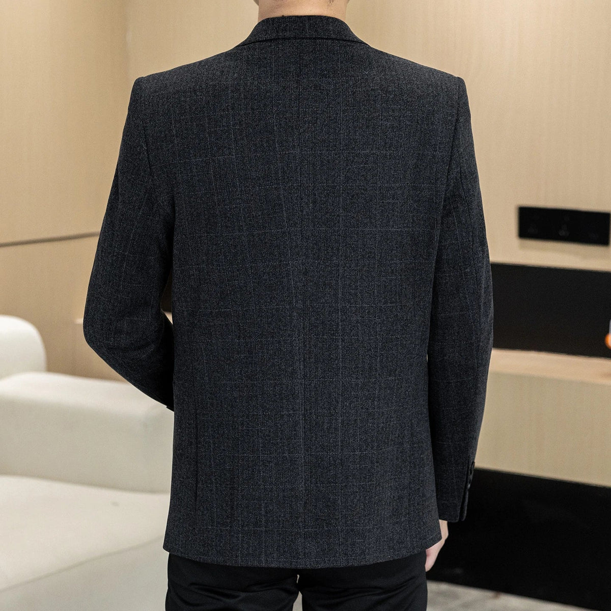 Autumn and Winter New Men's Suits, Two-Button Single-Breasted Jackets, Men's Casual Business Wear, Formal Wear, and Men's Suits