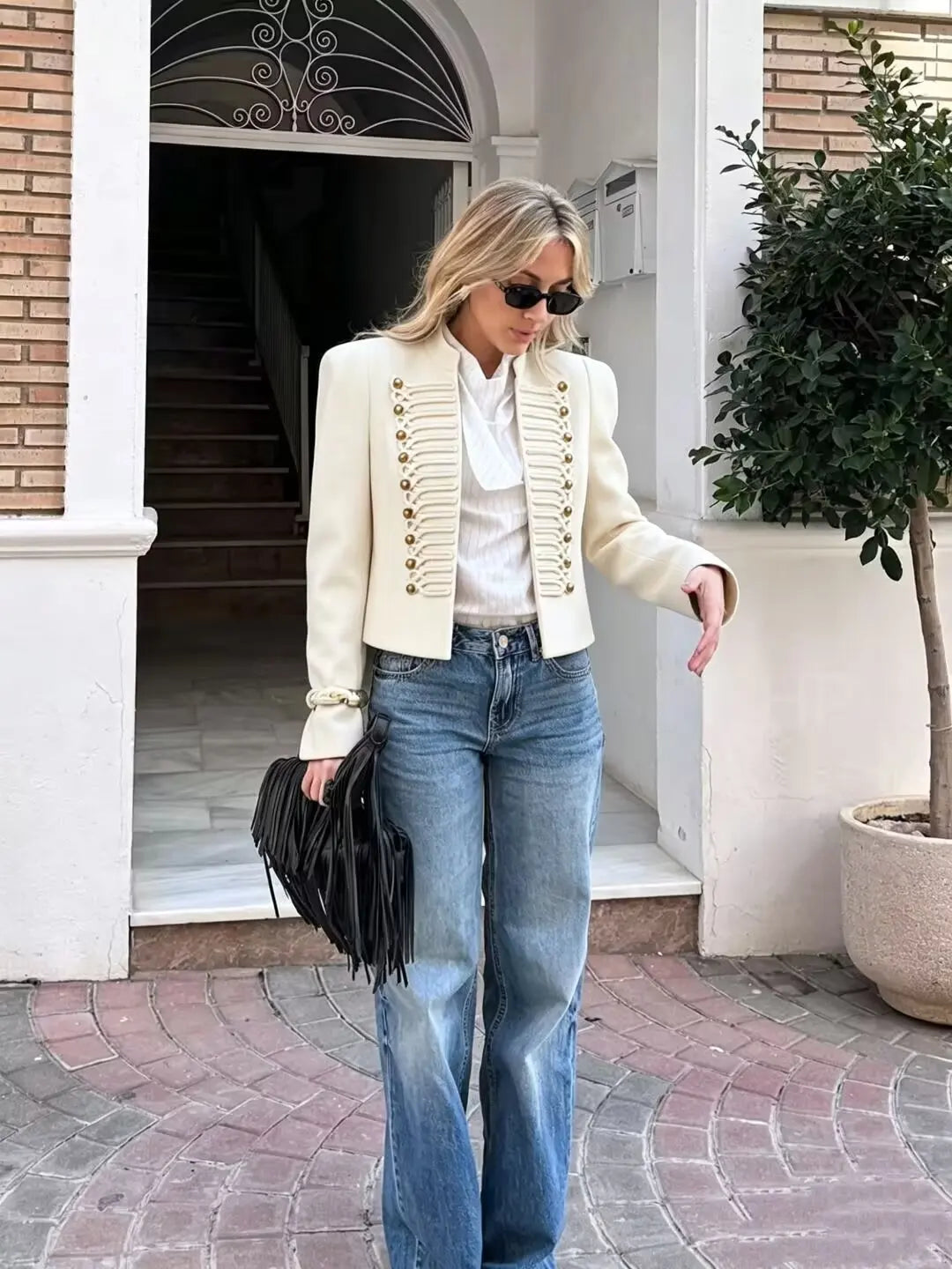 Women's Jackets Autumn 2026 New Fashion Retro Slim Short Elegant Warm Jackets Women's Street Chic Youth Travel Holiday Coats