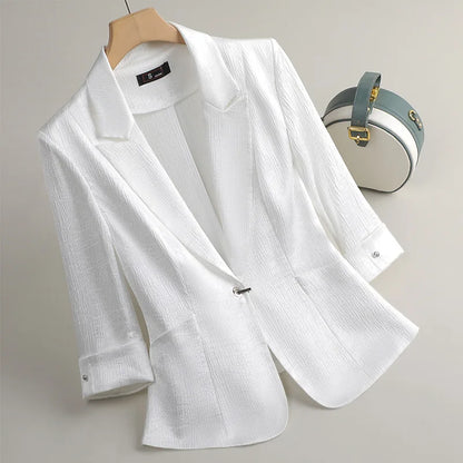 Fashion Office Ladies Blazer and Pants Suit Formal Angola Red Women Jacket Trouser Women Business Work Wear 2 Piece Set