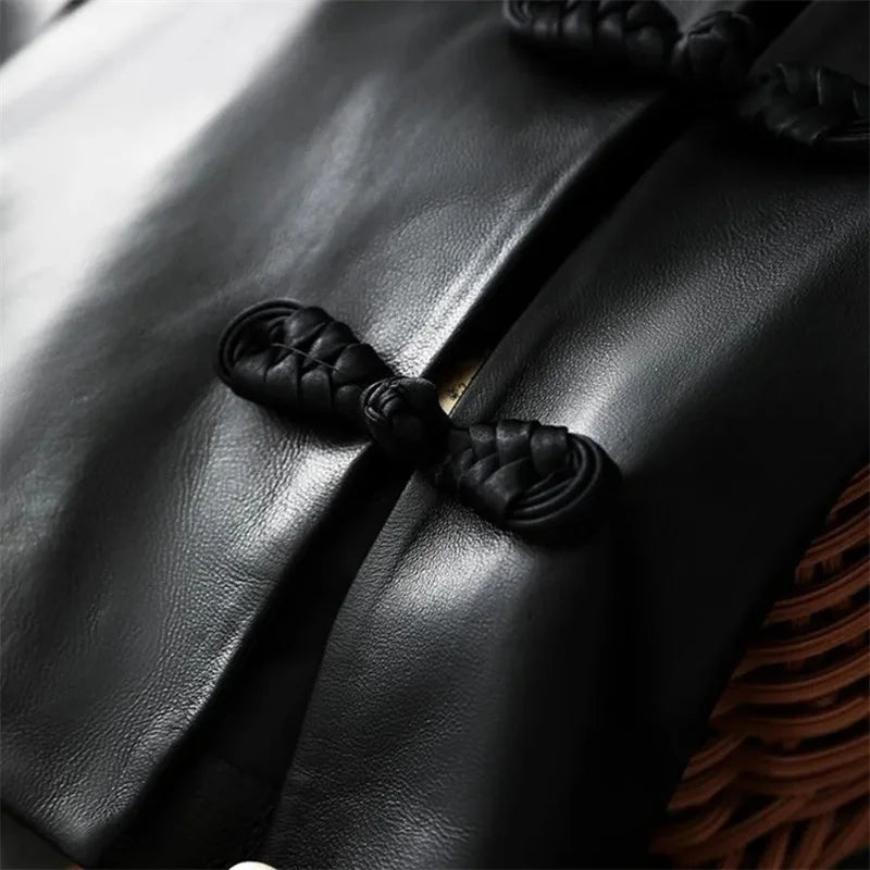 Spring Autumn Women High-end Vest Coat Ladies Fashion Casual Leather Sleeveless Jacket Retro Feminine PU Leather Waistcoat Tops