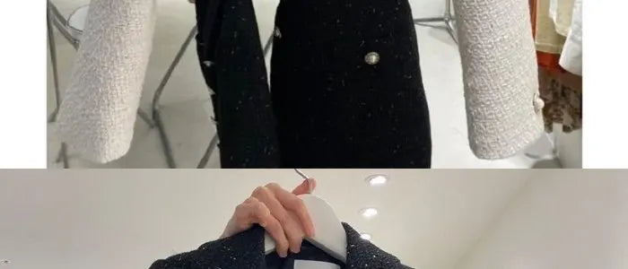Fashionable Short Tailored Jacket Women's Loose Fit Perfume Style Korean Version Spring Autumn New Popular West Suit Top