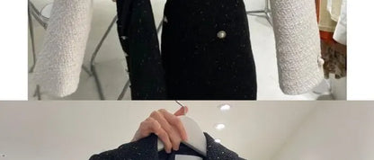Fashionable Short Tailored Jacket Women's Loose Fit Perfume Style Korean Version Spring Autumn New Popular West Suit Top