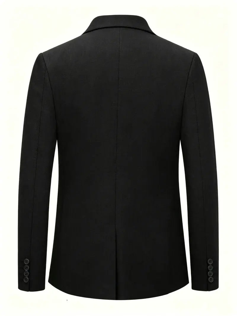 Mens Clothing 2026 Blazers Para Hombres Vintage Cotton Linen Single Button Designer Business Social Jaqueta Masculina Man Suits