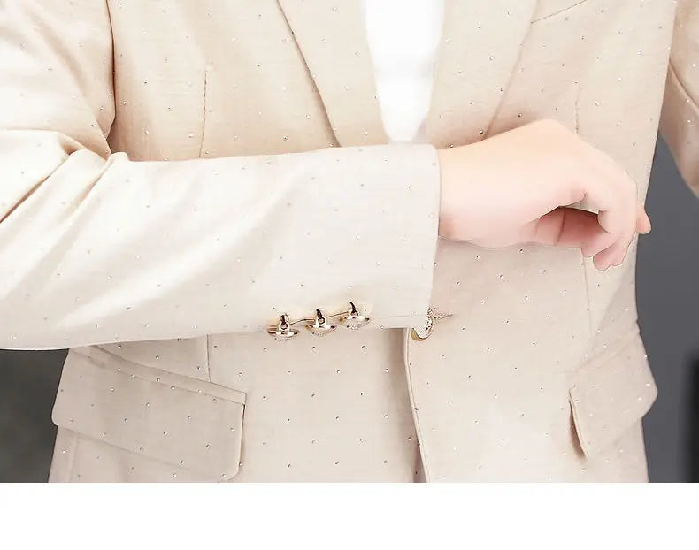 Blazer Men's fashion outdoor travel gentleman wedding Slimming Business versatile Trendy Casual Korean-style formal wear Blazer