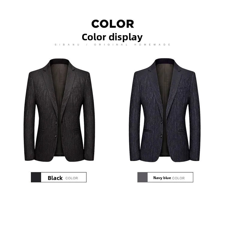 Blazer New Men's Fashionable Outdoor Travel Premium Business Wedding Versatile Host School Fit Casual Korean Version Blazer