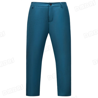 Boys 3-Piece Formal Suit Teal Single Button Kids Wedding Suit