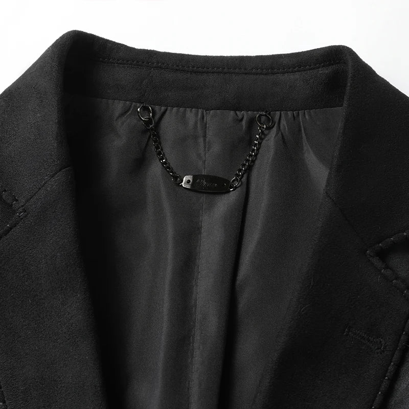 Blazer Men Fashionable Business Outdoor Travel Youth Campus Wedding Versatile Gentleman Host Slim-fit Casual Korean Style Blazer