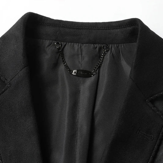 Blazer Men Fashionable Business Outdoor Travel Youth Campus Wedding Versatile Gentleman Host Slim-fit Casual Korean Style Blazer