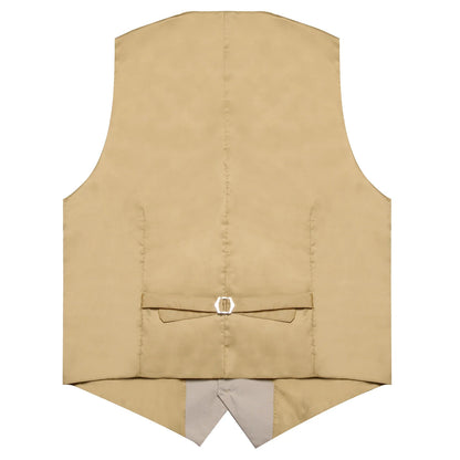 Men's Suit Vest – Solid Formal Waistcoat for Wedding, Party & Business Wear