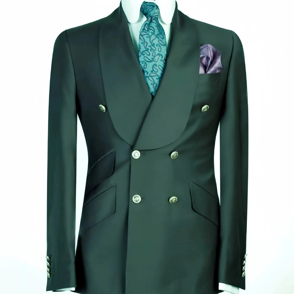 2026 Men's Blazer Business Gentleman Fashionable and Fitted Casual Work Solid-color Wedding Best Man Party