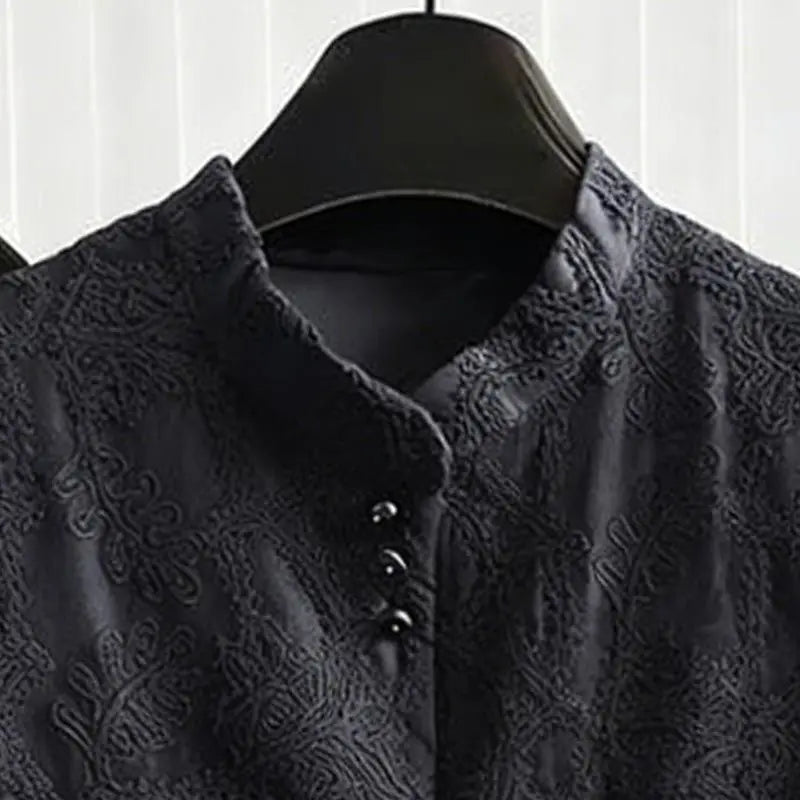 Women's New Chinese Lace Vest 2026 New Spring Summer  Stand Collar Sleeveless Jacket Ladies Vest Tops Waistcoat Outerwear