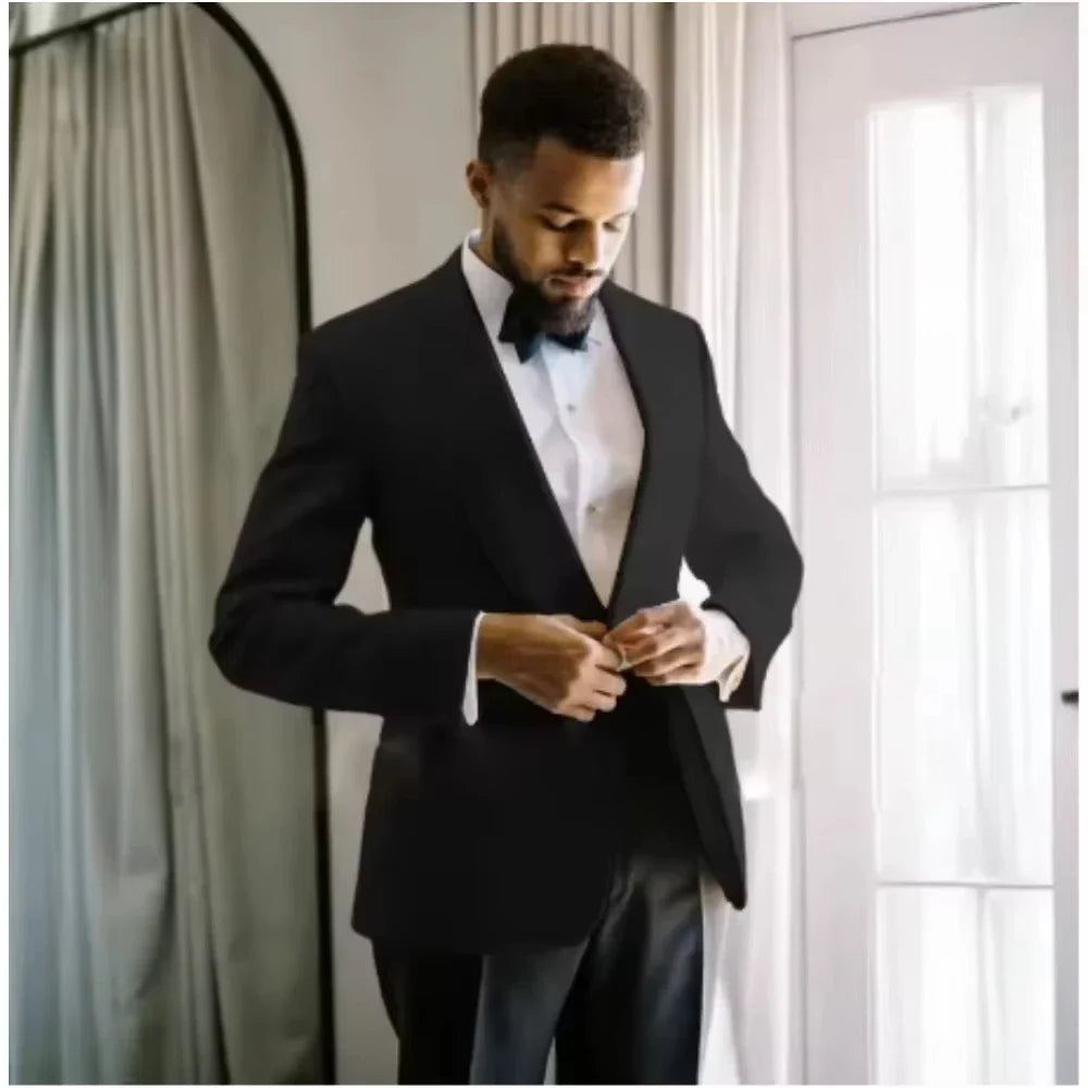 1 Piece Jacket Green Men Formal Single Breasted Notch Lapel Male Slim Daily Smart Causal Office Wedding Tuxedo