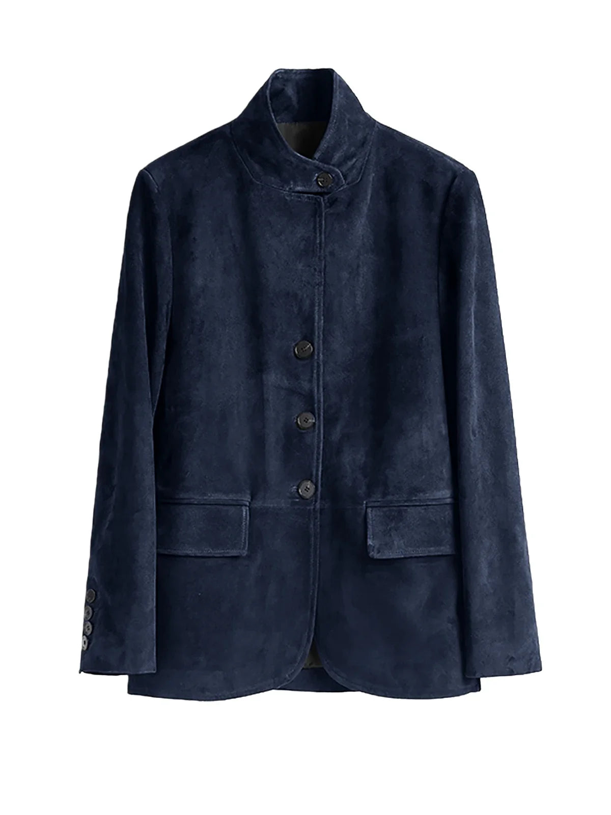 Men's Casual Blazer Maillard style Jacket Long Sleeve Solid Color Single Breasted Button Fashion Sport Coats Autumn Winter